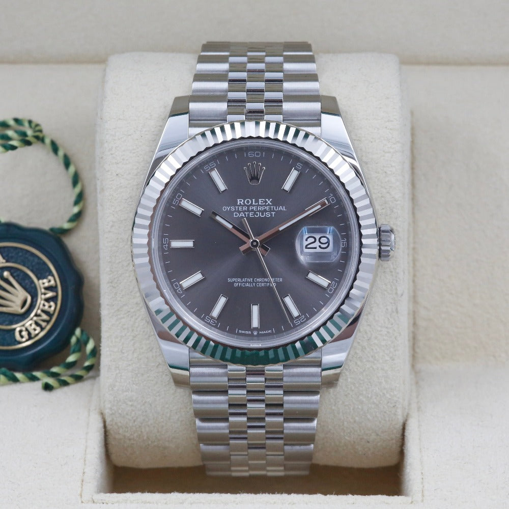 Datejust rhodium dial fashion