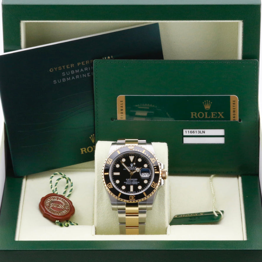 Rolex Submariner 116613LN Steel and Gold Year: 2013