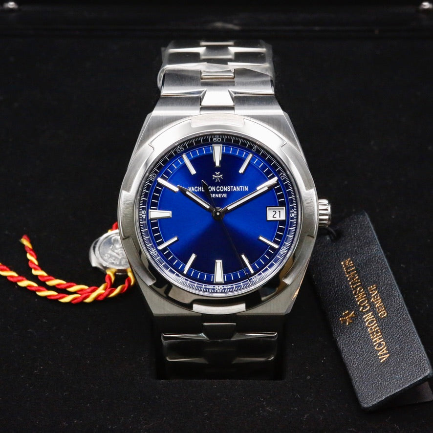 Vacheron Constantin Blue Dial 4500v Factory Stickers Year: 2021