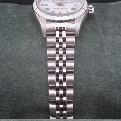 Rolex Datejust 26 69240 White Roman Dial Year: 1998