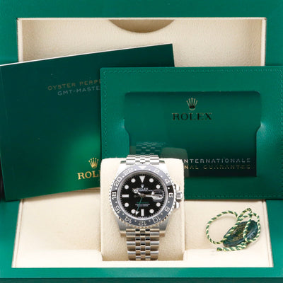 Rolex GMT Bruce Wayne 126710GRNR Year: 2025