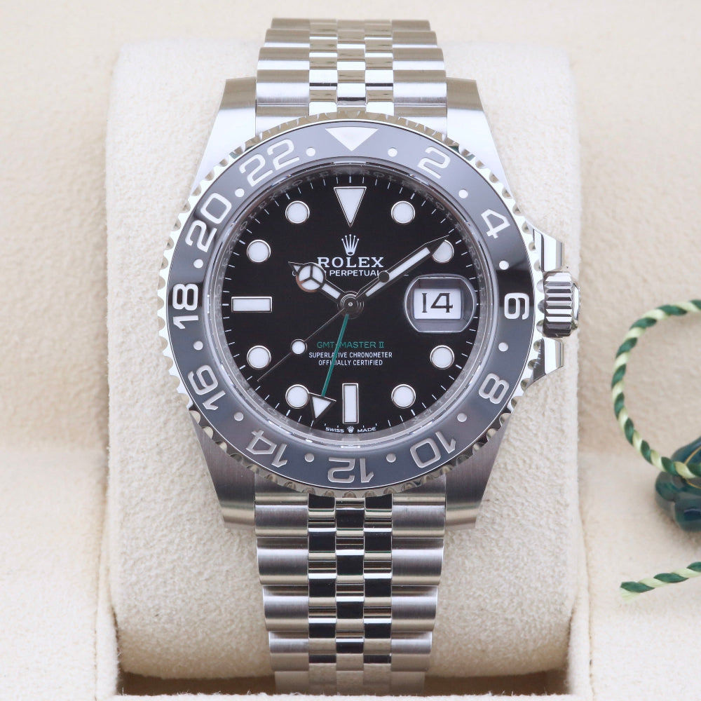 Rolex GMT Bruce Wayne 126710GRNR Year: 2025