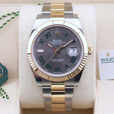 Rolex Datejust 41 Wimbledon Dial 126333 Year: 2024