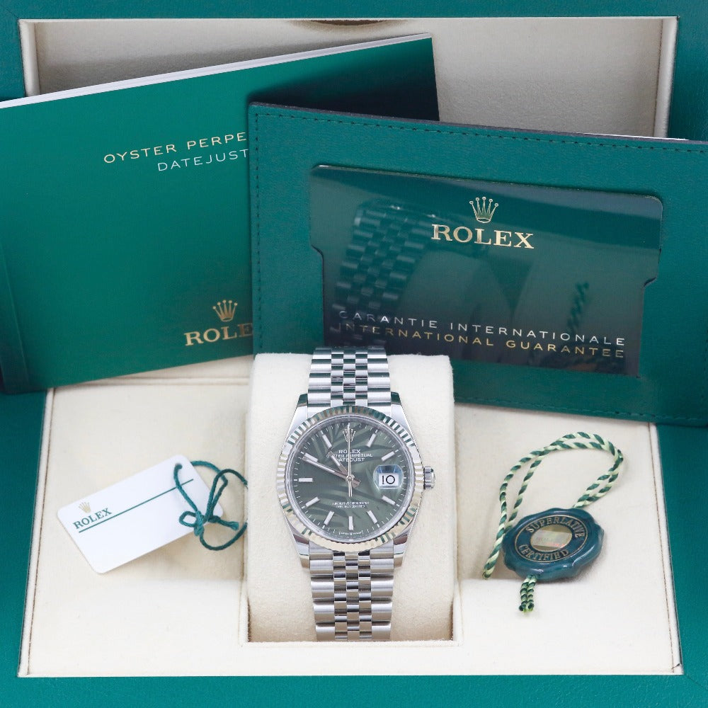 Rolex Datejust 36 Palm Motif Dial 126234