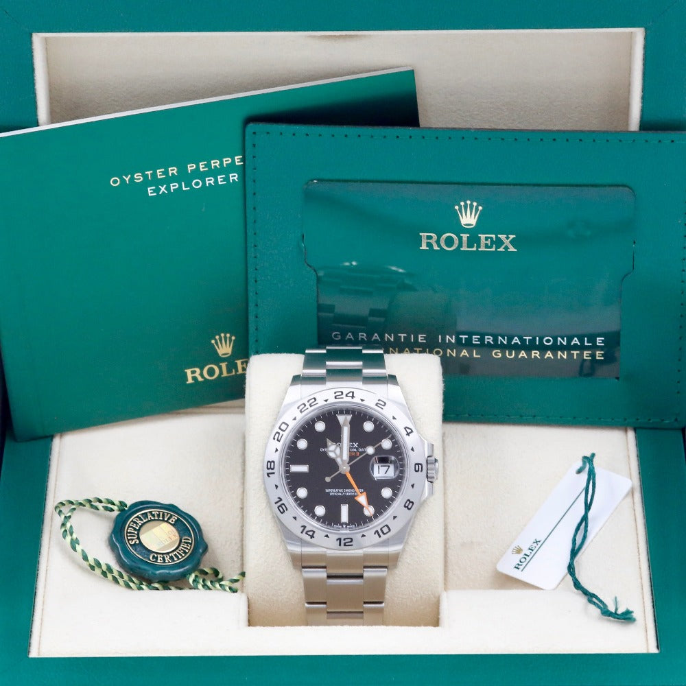 Rolex Explorer 2 Black Dial 226570