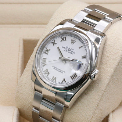 Rolex Datejust 36 White Dial 116200