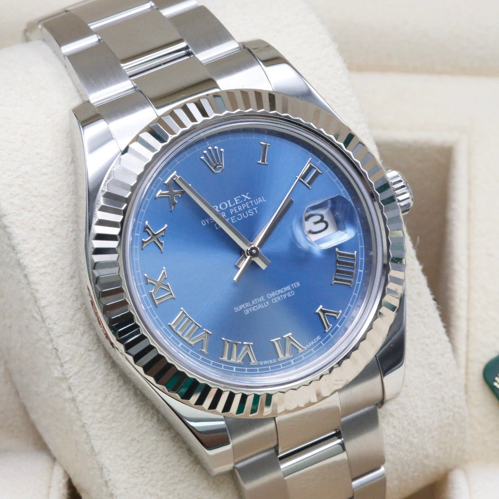 Rolex Datejust 2 Blue Azzurro Dial 116334