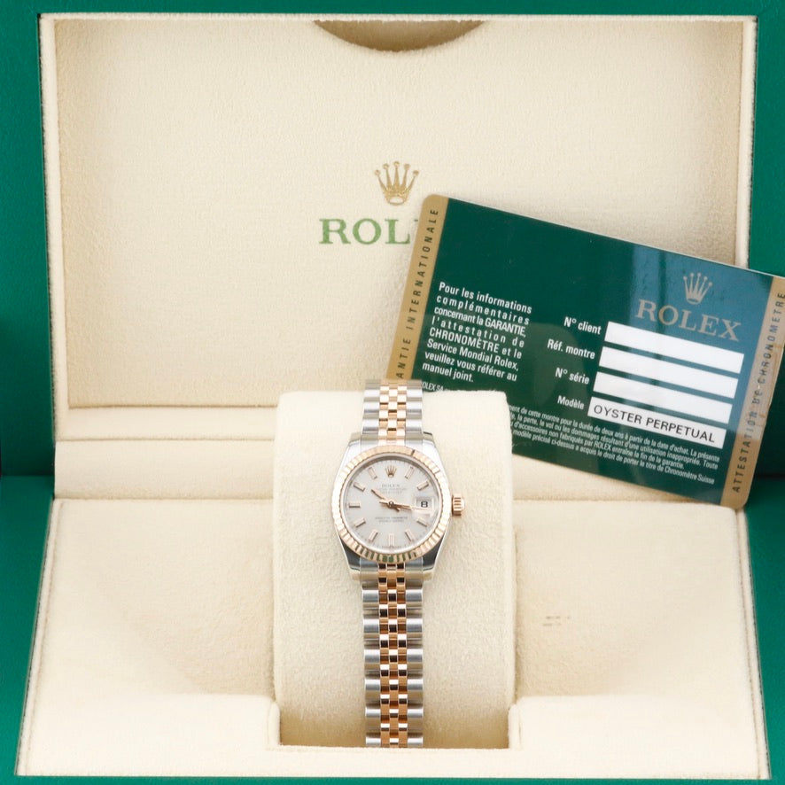 Rolex Datejust 26 Silver Dial 179171 Year: 2013