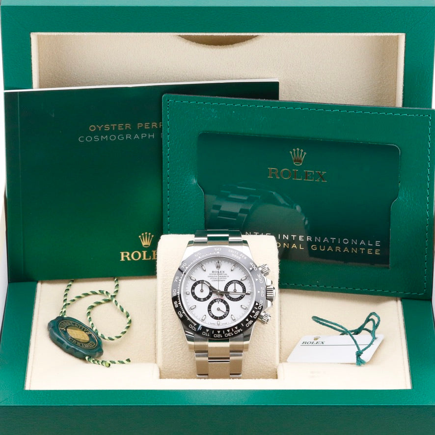 Rolex Daytona Panda Stickered 116500 Year: 2022