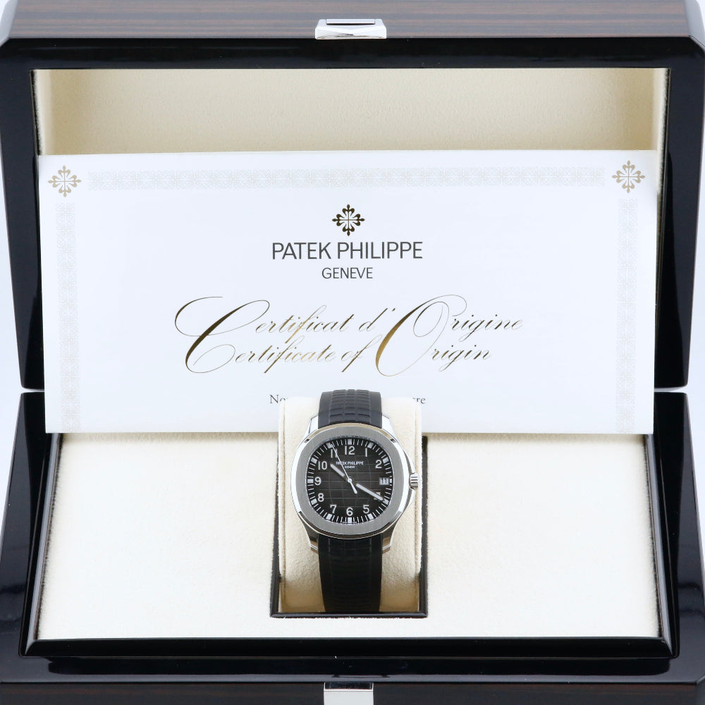 Patek Philippe Aquanaut 5167A Black Dial Year: 2023