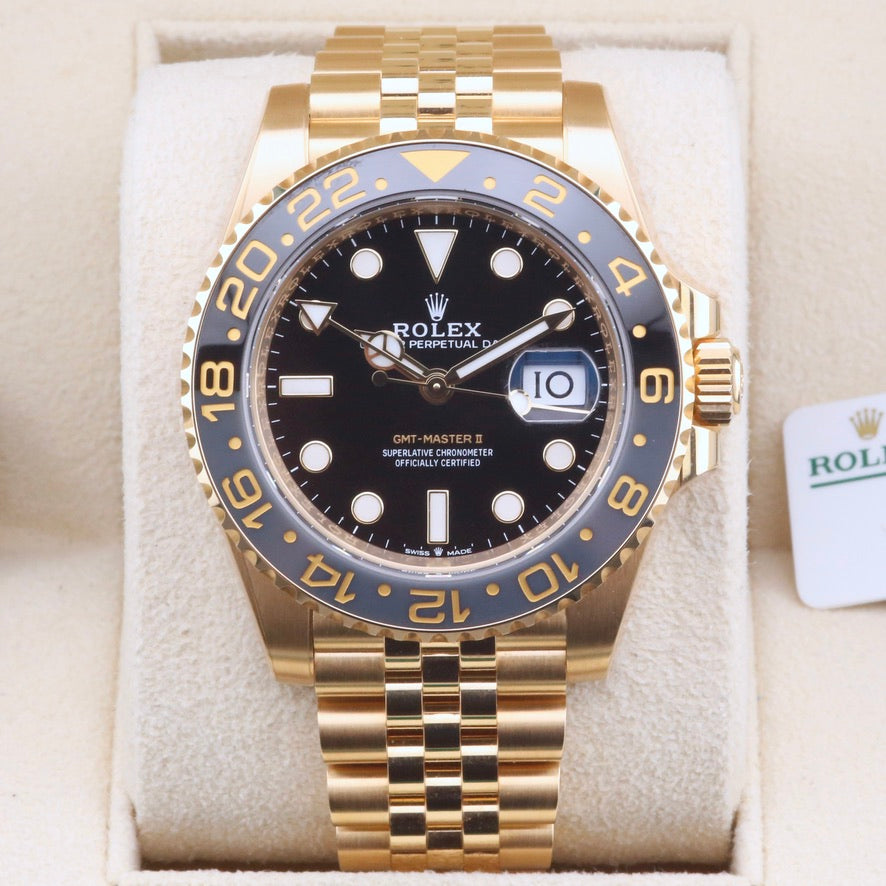 Rolex GMT 126718GRNR Yellow Gold Year: 2024