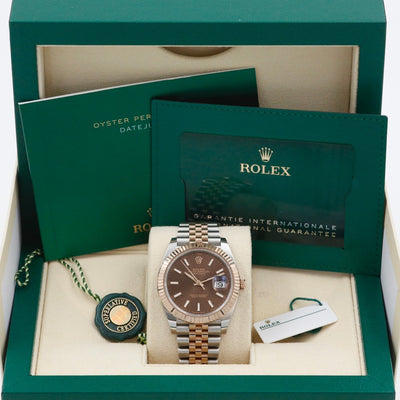 Rolex Datejust 41 Chocolate Dial 126331 Year: 2022