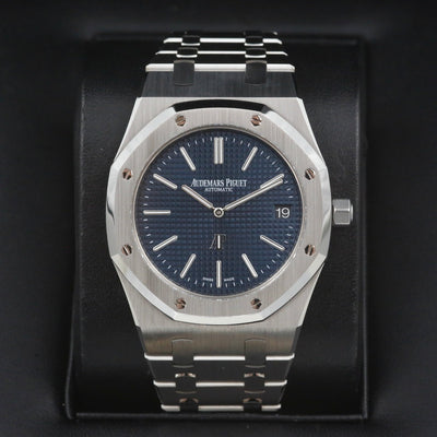 Audemars Piguet Royal Oak 15202ST Jumbo Extra Thin Blue Dial