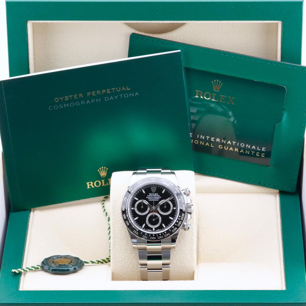 Rolex Daytona 126500LN Black Dial Year: 2024