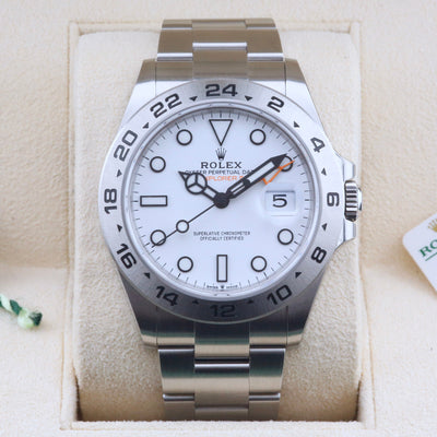 Rolex Explorer 2 226570 White Dial Year: 2024