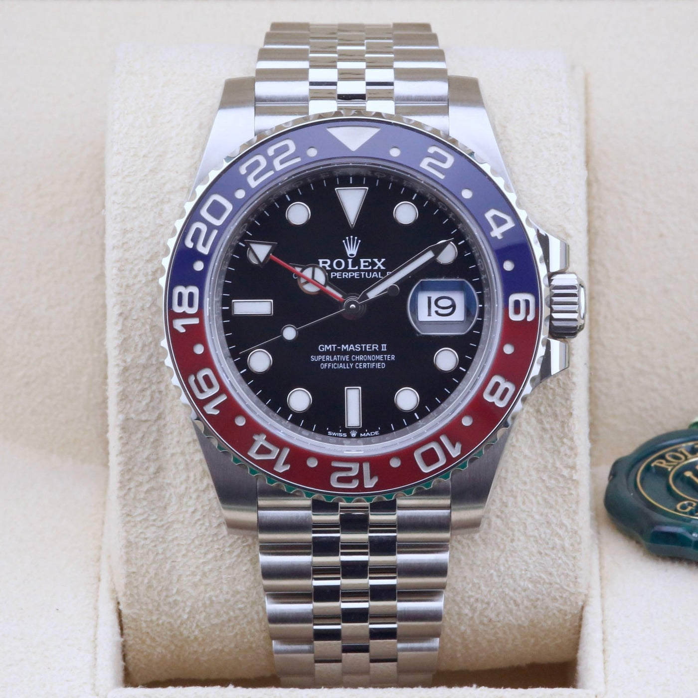 Rolex GMT Pepsi 126710BLRO Year: 2023