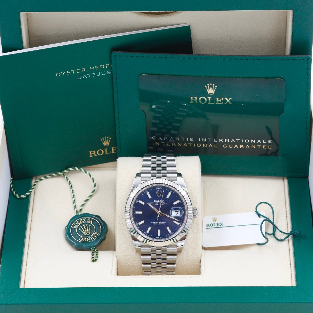 Rolex Datejust 41 Blue Dial 126334