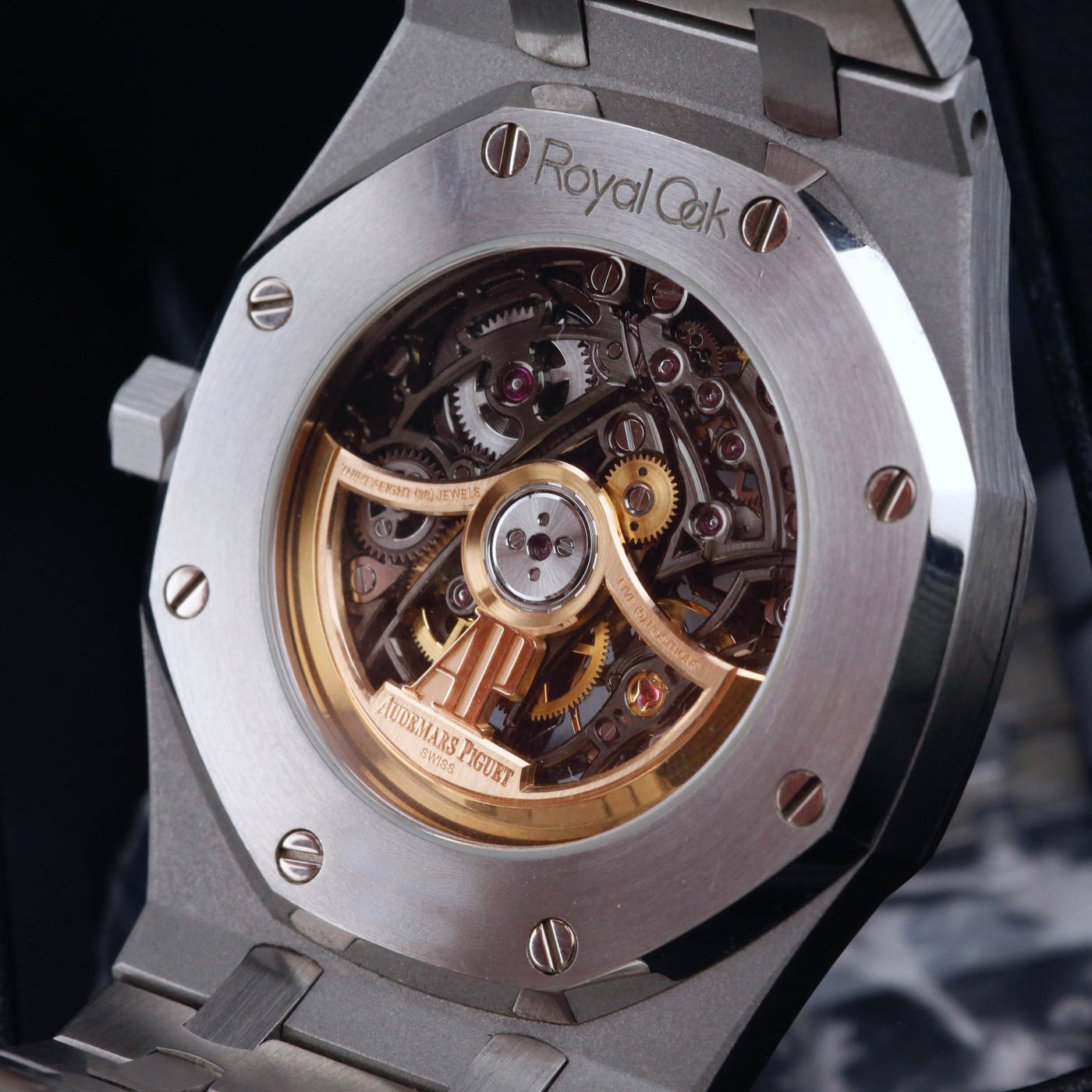 Audemars Piguet Royal Oak Openwork 15305ST Skeleton Dial Year: 2013