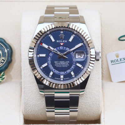 Rolex Sky-Dweller Blue Dial 326934 Year: 2022