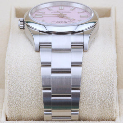 Rolex Oyster Perpetual 36 Pink Dial 126000 Year: 2024