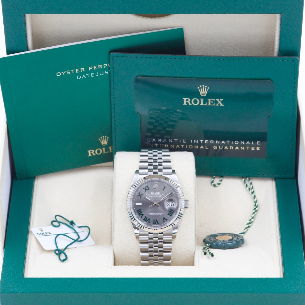 Rolex Datejust 36 Wimbledon Dial 126234