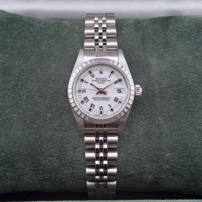 Rolex Datejust 26 69240 White Roman Dial Year: 1998