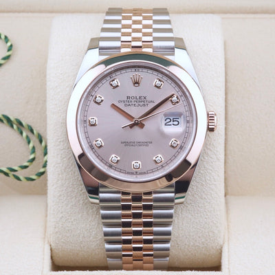 Rolex Datejust 41 Sundust Diamond Dial 126301 Year: 2022