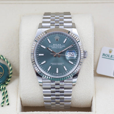 Rolex Datejust 36 Mint Green Dial 126234