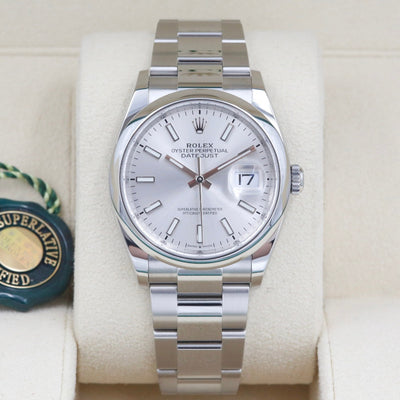 Rolex Datejust 36 Silver Dial 126200