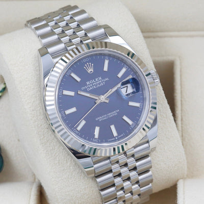 Rolex Datejust 41 Blue Dial 126334