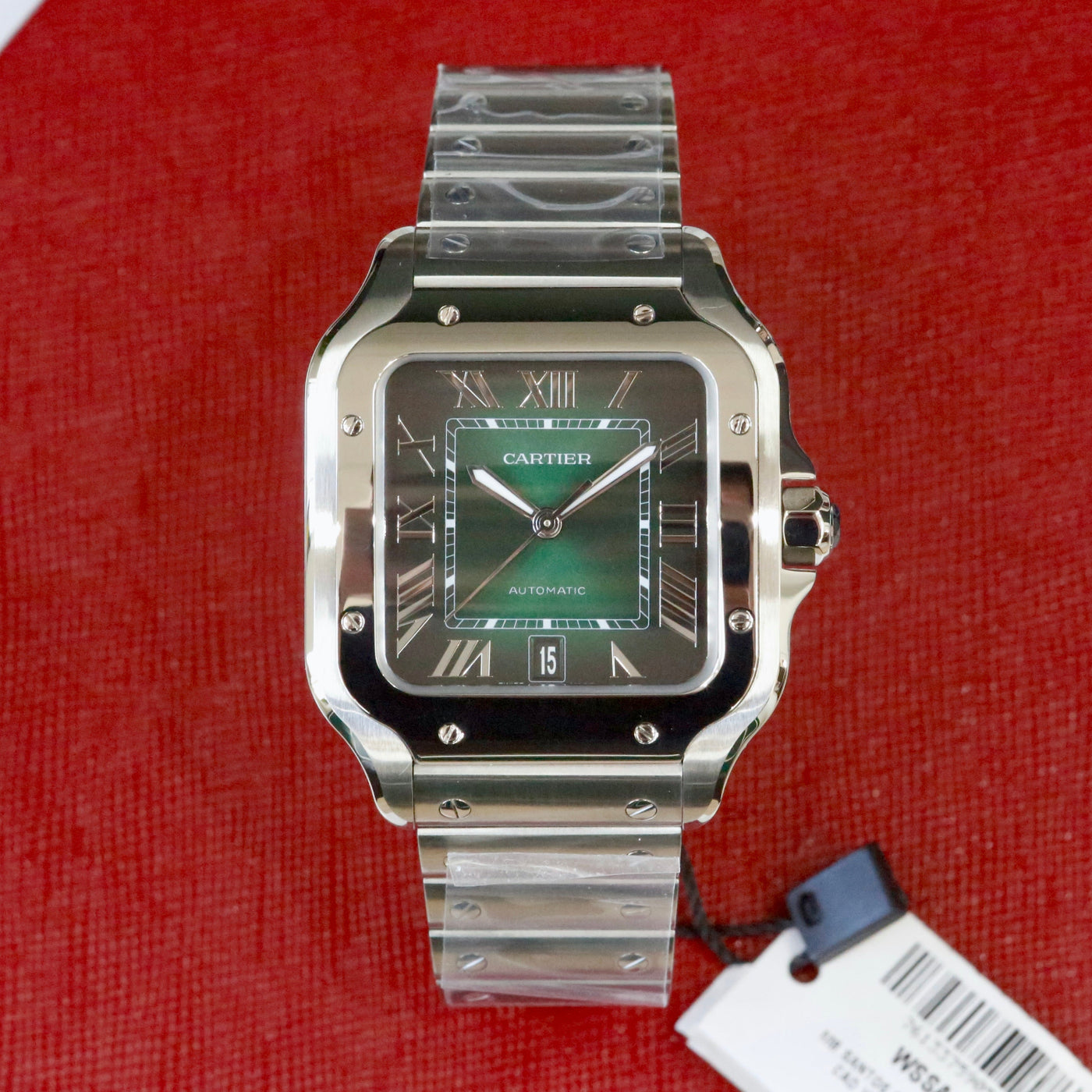 Cartier De Santos Green Dial WSSA0062 Year: 2024