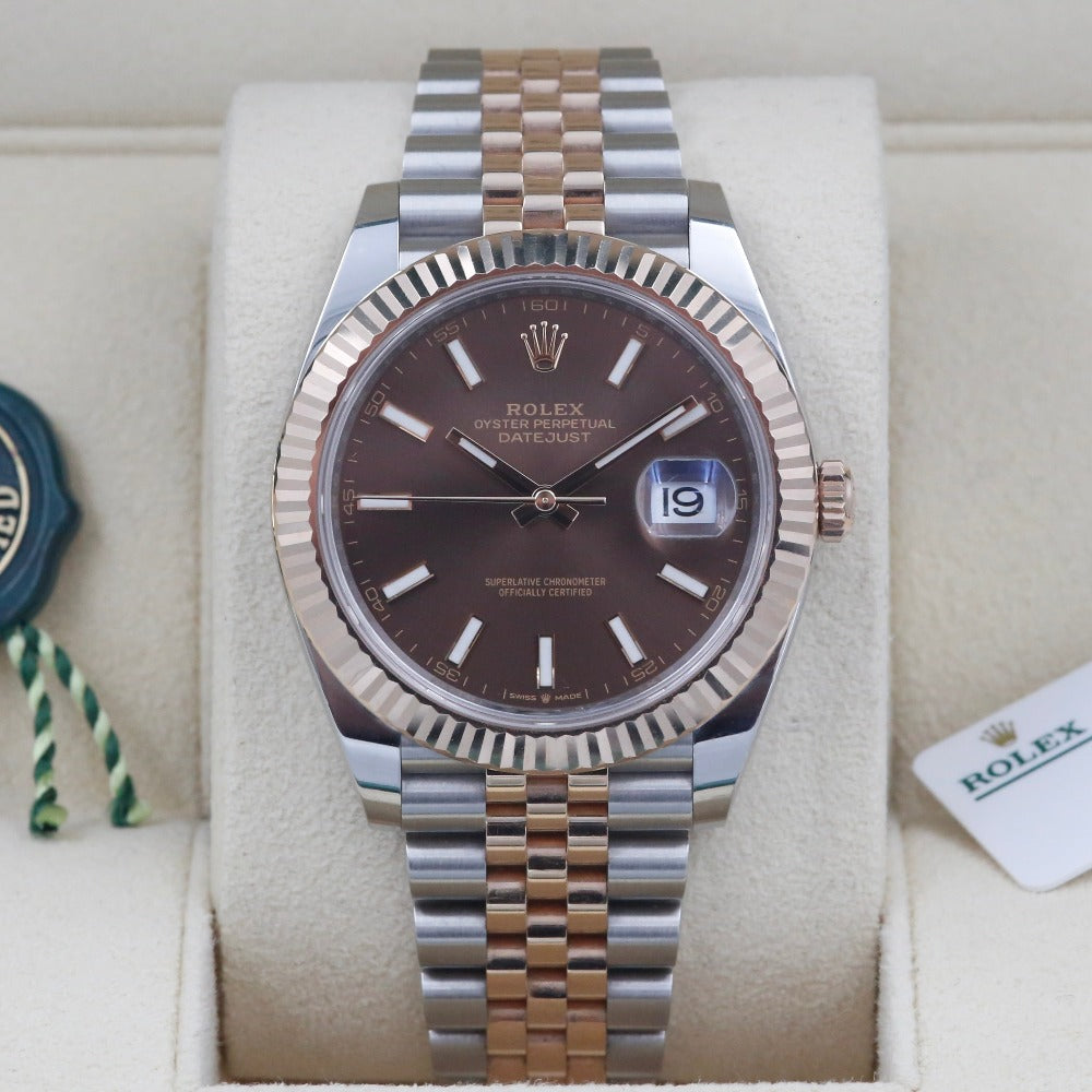 Rolex Datejust 41 Chocolate Dial 126331 Year: 2022