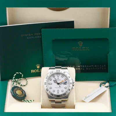 Rolex Explorer 2 226570 White Dial Year: 2024