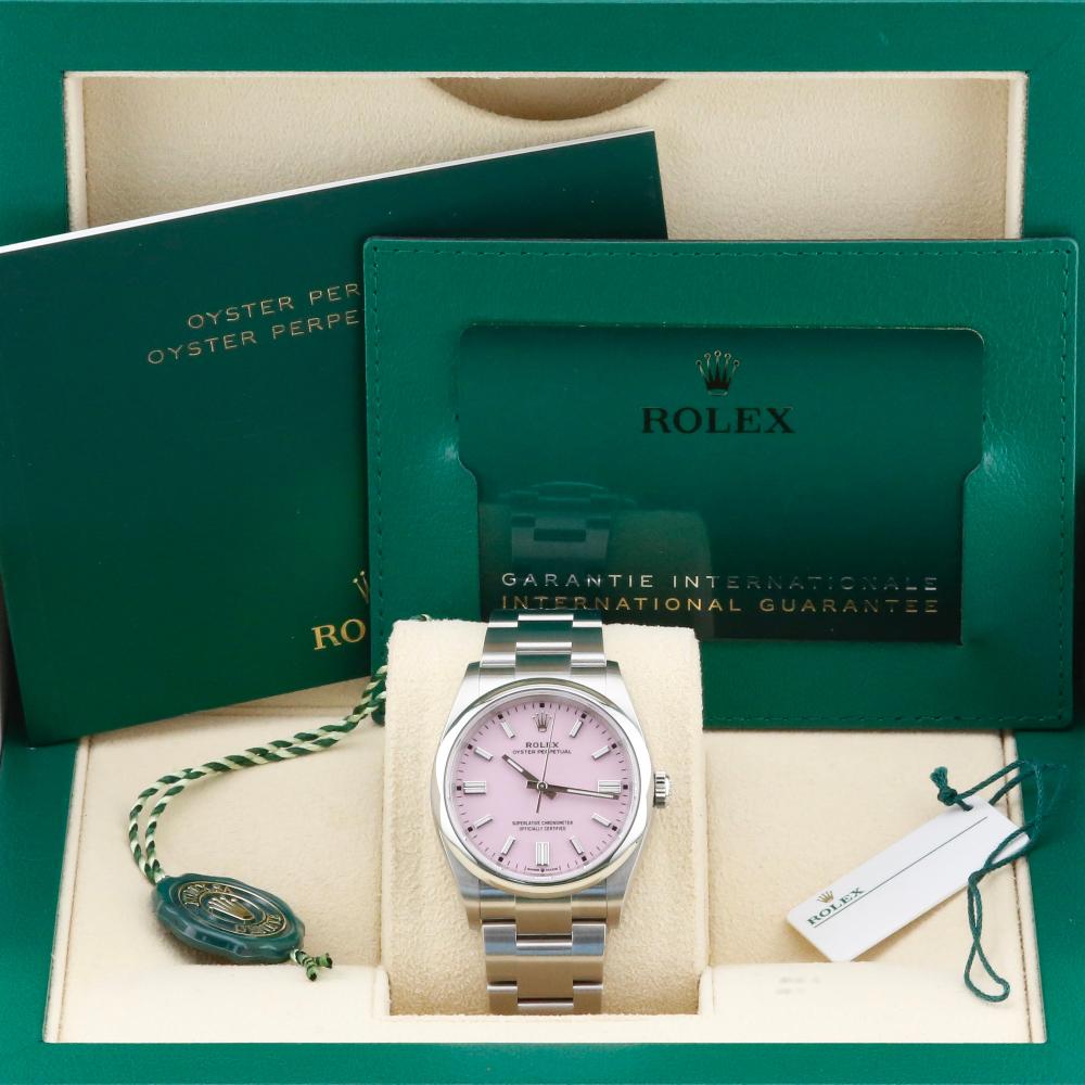 Rolex Oyster Perpetual 36 Pink Dial 126000 Year 2024 lbjwatches