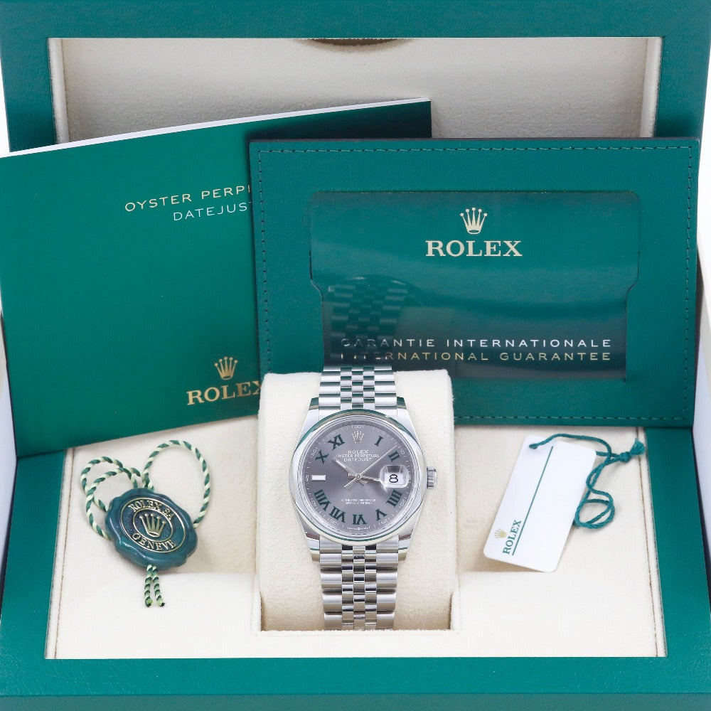 Rolex Datejust 36 Wimbledon Dial 126200