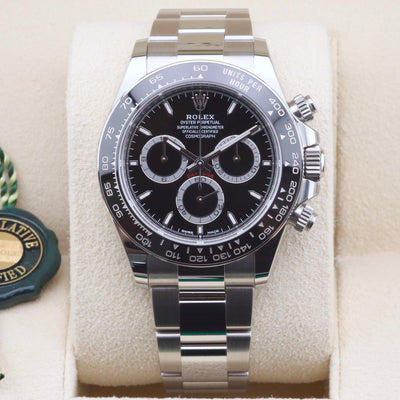 Rolex Daytona 126500LN Black Dial Year: 2024