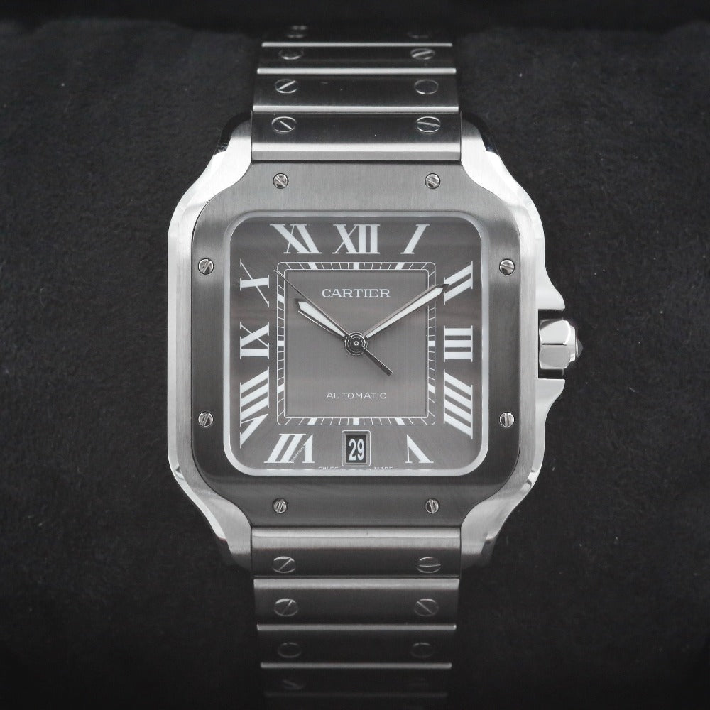 Cartier De Santos Grey Dial WSSA0037