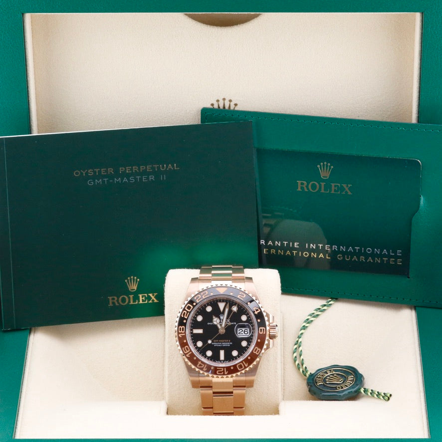 Rolex GMT Root Beer 126715CHNR Year: 2021