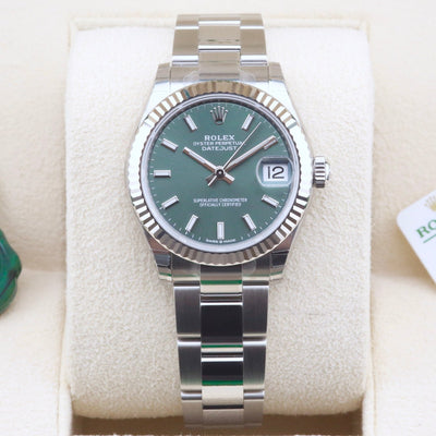 Rolex Datejust 31 Mint Green Dial 278274 Year: 2024