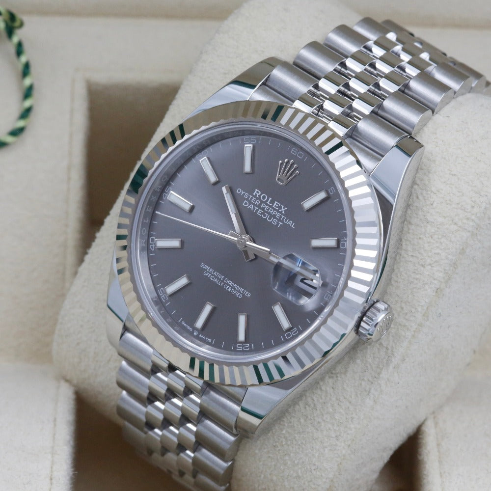 Rolex Datejust 41 Rhodium Dial 126334