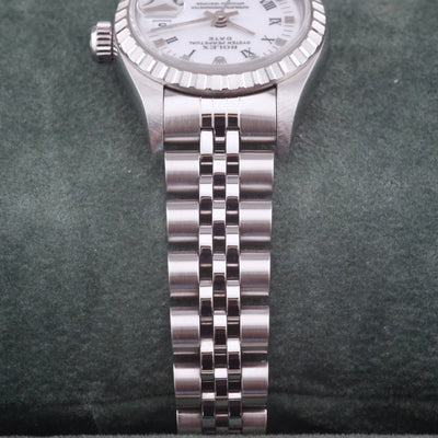 Rolex Datejust 26 69240 White Roman Dial Year: 1998