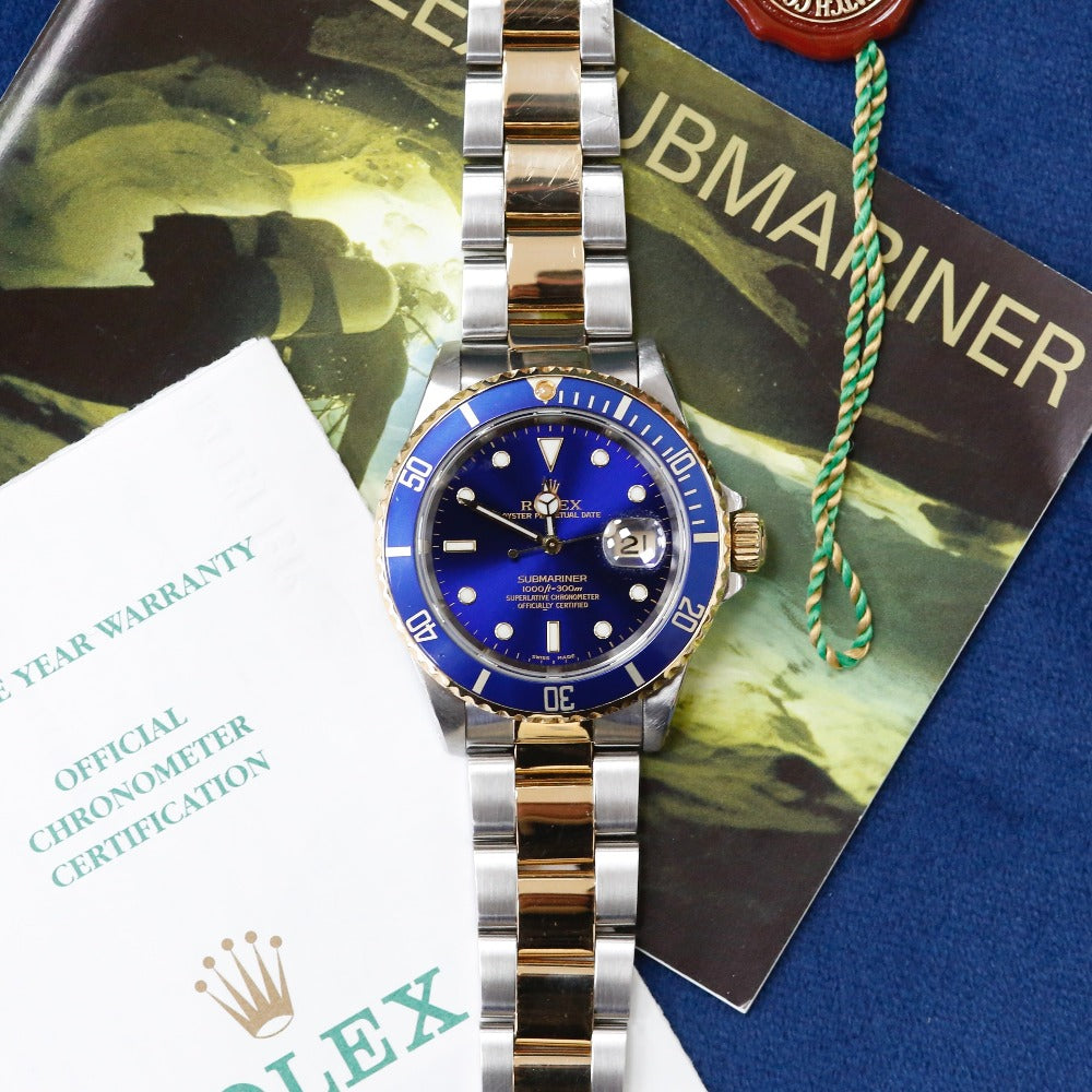 Rolex Submariner Bluesy 16613LB