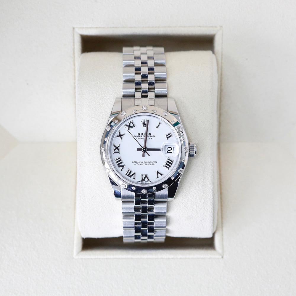 Rolex Datejust 31 White Dial 178344